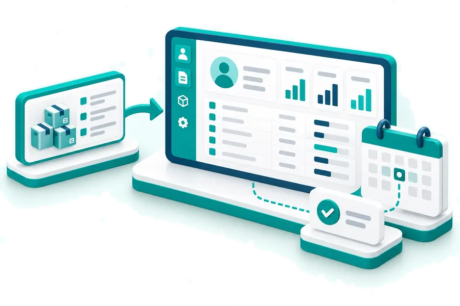 Bulk sales orders connected to buyer invoices, outstanding balances and payment dates.