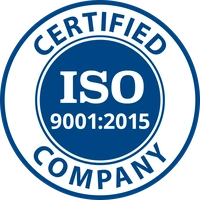 ISO 9001:2015 certified company